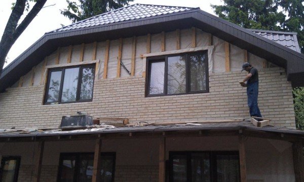 Варіанти оздоблення каркасного будинку Варіанти оздоблення каркасного будинку