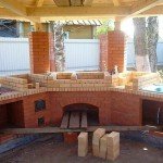 Фотографії альтанок з цегли: огляд, варіанти будівництва