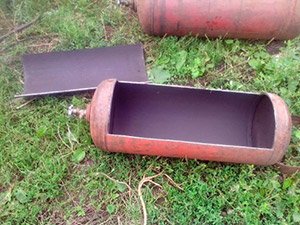 Мангал своїми руками з газового балона: інструменти, креслення і матеріали, етапи робіт, відео