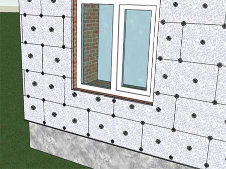 Як самостійно утеплити будинок пінопластом