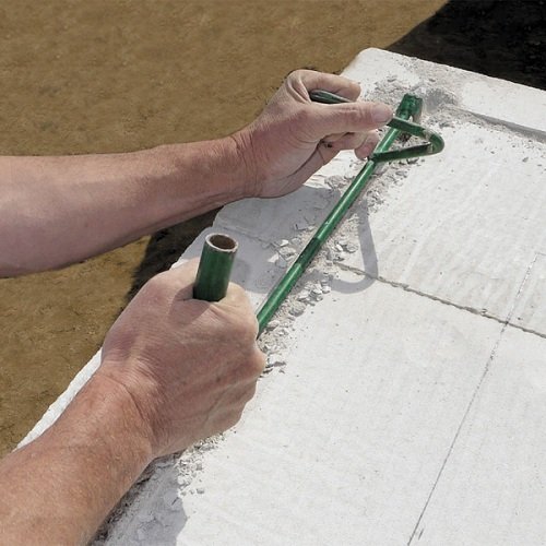 Принцип використання ручного штроборізи для газобетону