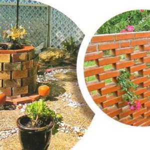 Як зробити клумбу з цегли своїми руками