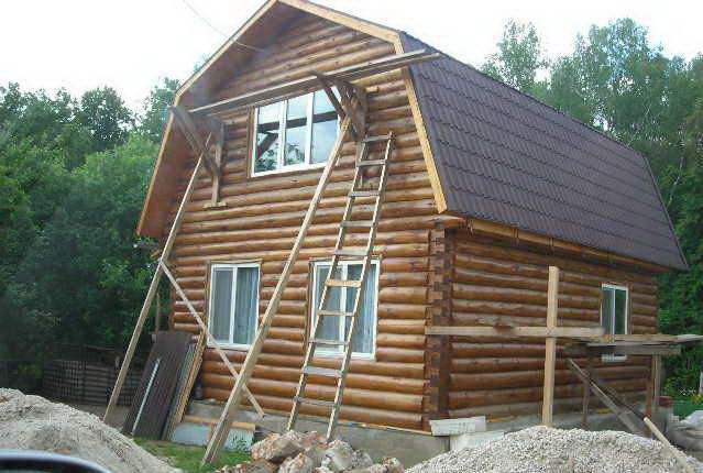 Пристрій і конструкція двосхилим даху будинку — фото, відео, схеми