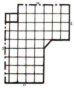 Вязання квадрата гачком за схемою