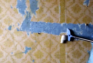 Як швидко видалити / віддерти паперові, вінілові, рідкі шпалери зі стін