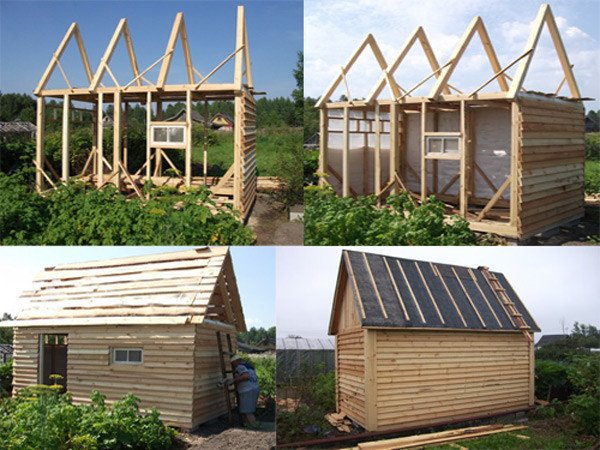 Зручна каркасна баня своїми руками: покрокова інструкція