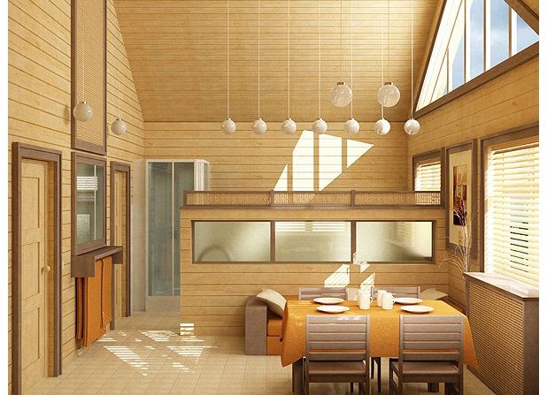 Внутрішня обробка будинку з піноблоків   фото та поради з вибору