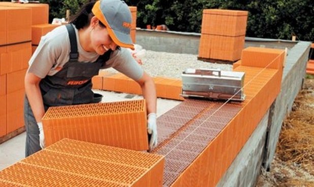 Теплий розчин для керамічних блоків