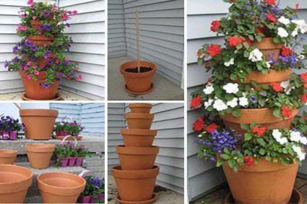 Вертикальні клумби для петунії своїми руками: варіанти оформлення, посадка і подальший догляд за рослиною