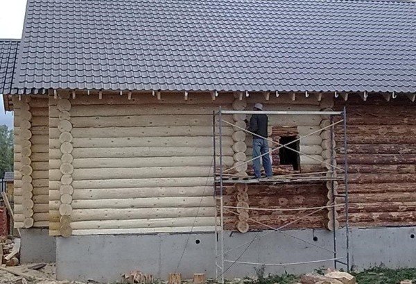 Як здійснюється шліфування зрубу