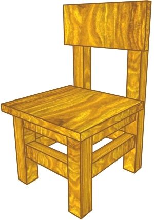 Як зробити дитячий стілець своїми руками: креслення і схеми, покрокова відеоінструкція