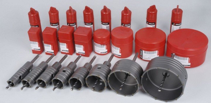 Використання коронок по бетону для монтажу підрозетників Використання коронок по бетону для монтажу підрозетників