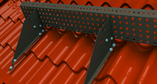 Як встановити снігозатримувачі на дах з металочерепиці — фото, покрокове відео
