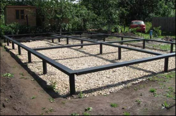 Як зробити фундамент під деревяний будинок своїми руками