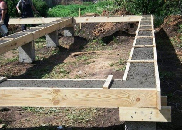 Як зробити фундамент під деревяний будинок своїми руками