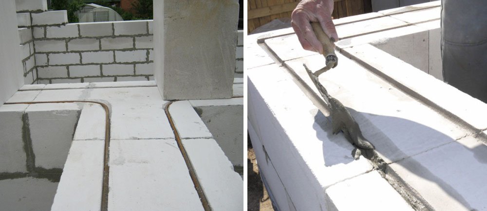 Кладка газосилікатних блоків і армування стін з них Кладка газосилікатних блоків і армування стін з них