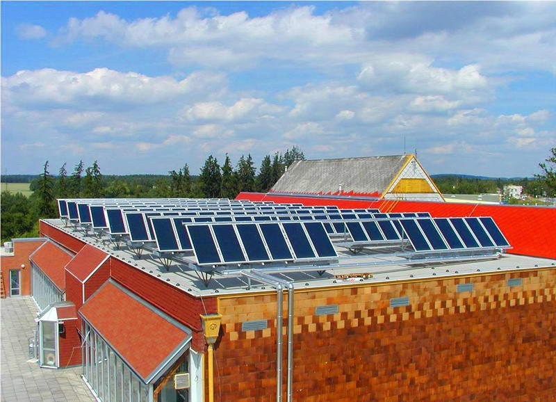 Пристрій плоскої покрівлі — монтаж і конструкція (фото, відео, креслення)