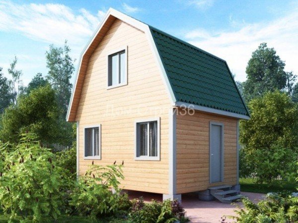 Особливості будинки з бруса 5 на 5 м