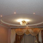 Дворівнева стеля з гіпсокартону своїми руками: фото, відео та технологія монтажу