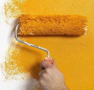 Фарба для шпалер під фарбування, вибір шпалер під фарбування, як пофарбувати шпалери