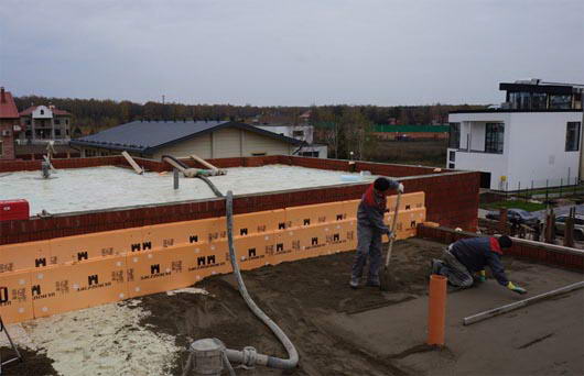 Ухил плоскої покрівлі — разуклонка і мінімальний кут (фото, відео)