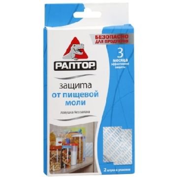 «Раптор» в боротьбі проти молі, тарганів, клопів, мурах та мух