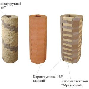 Як облицювати колону цеглою своїми руками?