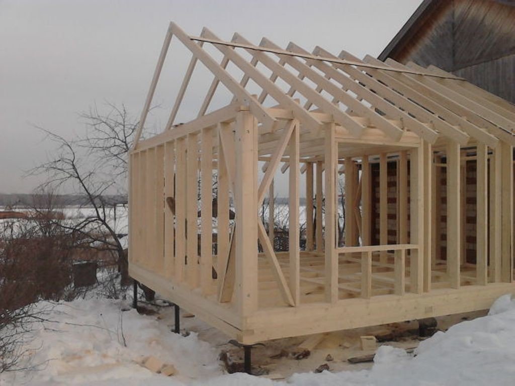 Прибудова до будинку з каркаса   відео монтажу своїми руками