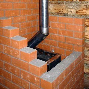 Як обкласти металеву піч цеглою фото і відео