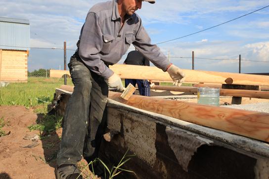 Споруда будинку з колоди своїми руками