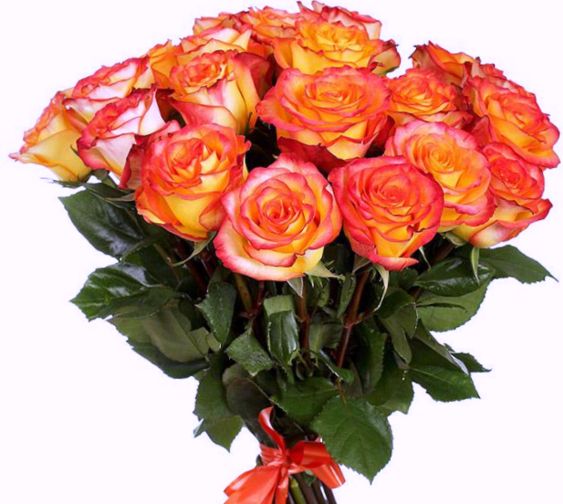 Створюємо букет з троянд