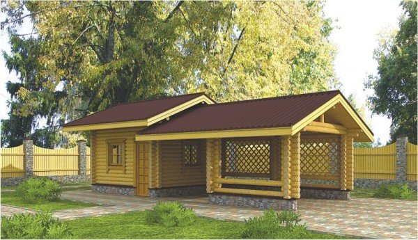 Якісний сарай з бруса своїми руками Якісний сарай з бруса своїми руками