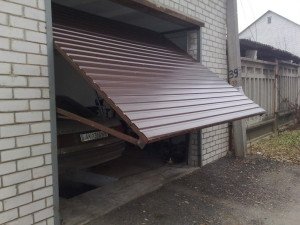 Підйомні ворота для гаража своїми руками: креслення з розмірами, матеріали, покрокова відео інструкція