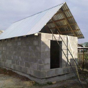 Як побудувати лазню з шлакоблоку: проекти, фото і відео