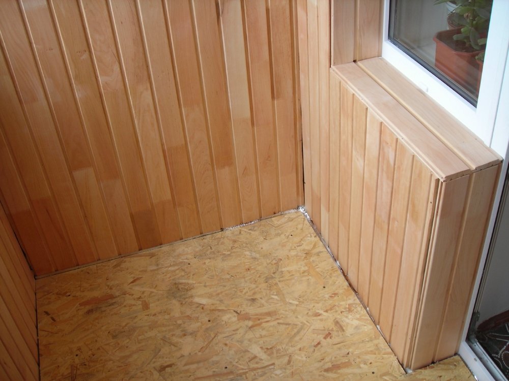 Утеплення підлоги на лоджії: вибір матеріалів і порядок робіт Утеплення підлоги на лоджії: вибір матеріалів і порядок робіт