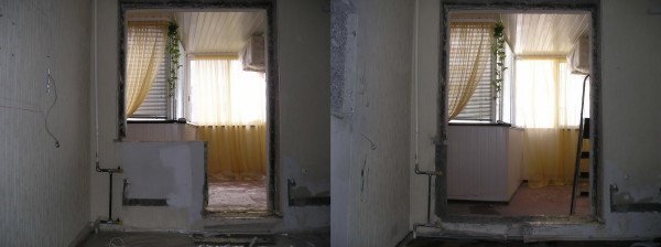 Поєднання лоджії з кімнатою: особливості проведення робіт