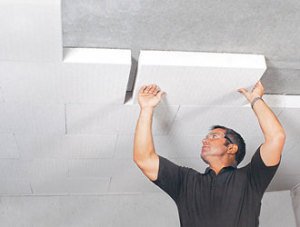 Утеплення стелі пінопластом: порядок робіт Утеплення стелі пінопластом: порядок робіт