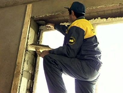 Установка укосів на вікна своїми руками