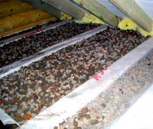 Внутрішнє і зовнішнє утеплення стелі лазні Внутрішнє і зовнішнє утеплення стелі лазні