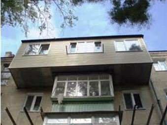 Розширення балкона: особливості виконання робіт Розширення балкона: особливості виконання робіт