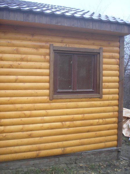 Блок хаус, Імітація брусу – шматочок природи в міських джунглях