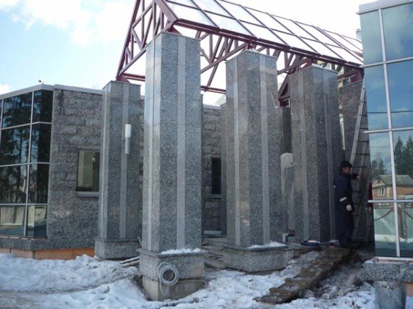 Фасади з граніту в сучасному світі Фасади з граніту в сучасному світі