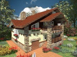 Фасад будинку в стилі Прованс: особливості обробки