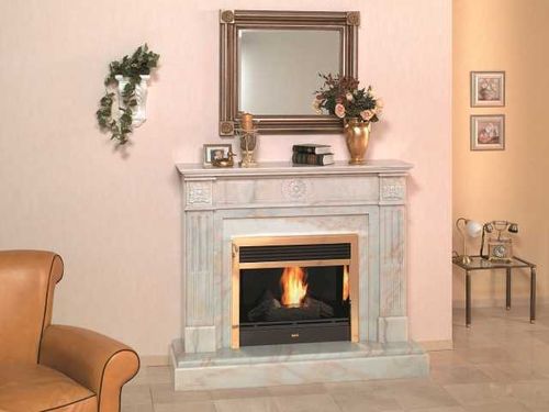 Мармурові портали для камінів та електрокамінів: фото Мармурові портали для камінів та електрокамінів: фото