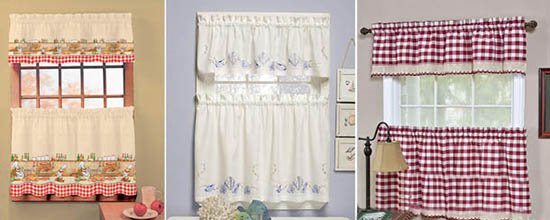 Штори в стилі кантрі в інтерєрі будинку