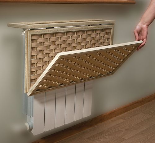 Як заховати або задекорувати батарею опалення в квартирі: фото радіаторів