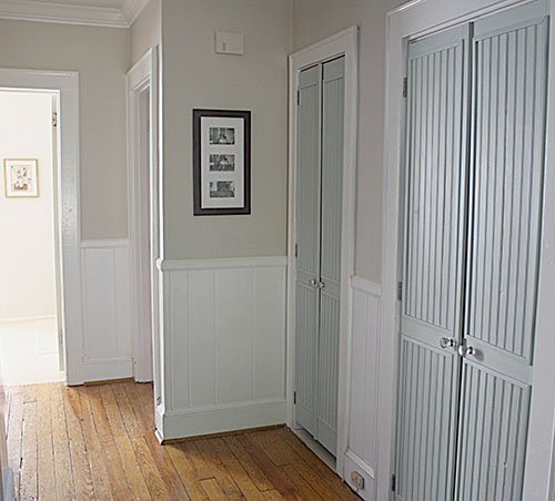 Вбудований шафа купе в передпокій, з розпашними дверцятами, кутовий   робимо вибір