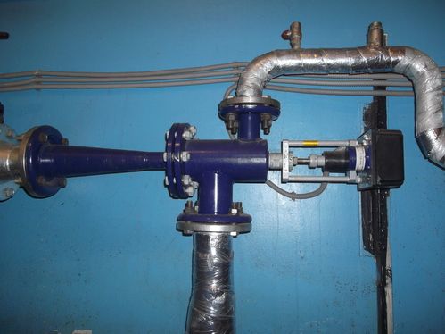 Принцип роботи елеватора опалення з регульованим соплом, розміри сопла   фото