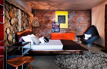 Червона спальня: особливості інтерєру і поєднання кольорів