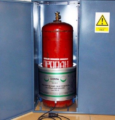 Опалення скрапленим газом заміського будинку газовими балонами Опалення скрапленим газом заміського будинку газовими балонами